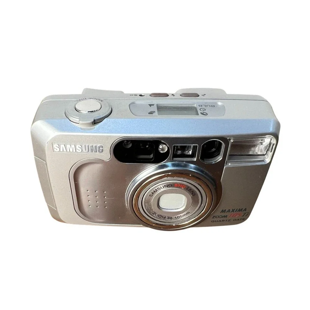 Samsung Maxima Zoom 105Ti Quartz Date 35mm Point & Shoot Film Camera #93516554